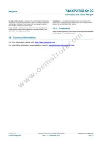 74AXP2T08DP-Q100J Datasheet Page 16