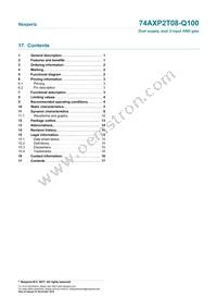 74AXP2T08DP-Q100J Datasheet Page 17