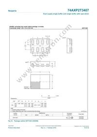 74AXP2T3407GTX Datasheet Page 18