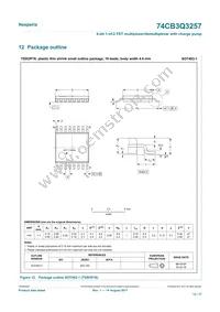 74CB3Q3257BQX Datasheet Page 12