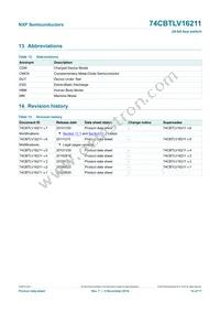 74CBTLV16211DGG;11 Datasheet Page 15