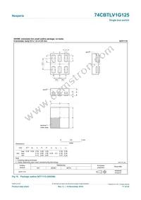 74CBTLV1G125GS Datasheet Page 17