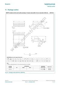 74CBTLV3125PW Datasheet Page 12