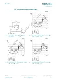 74CBTLV3126BQ Datasheet Page 7