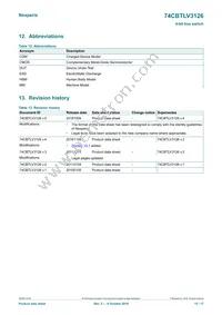 74CBTLV3126BQ Datasheet Page 15