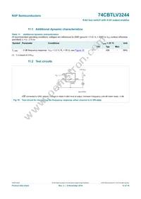 74CBTLV3244DS Datasheet Page 13