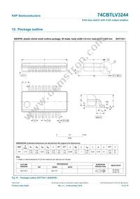 74CBTLV3244DS Datasheet Page 14