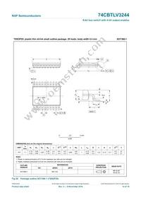 74CBTLV3244DS Datasheet Page 15