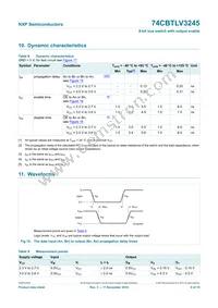 74CBTLV3245DS Datasheet Page 10