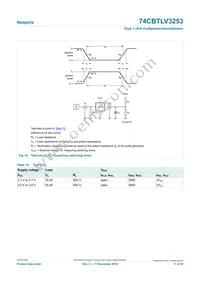 74CBTLV3253DS Datasheet Page 11