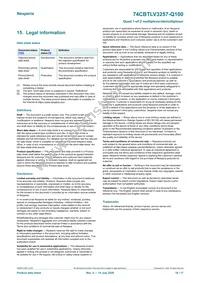 74CBTLV3257DS-Q10J Datasheet Page 16