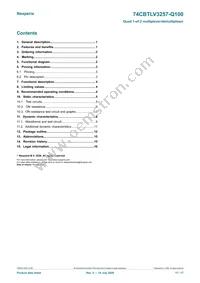 74CBTLV3257DS-Q10J Datasheet Page 17