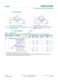 74CBTLV3384PW Datasheet Page 6