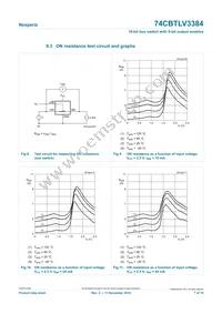 74CBTLV3384PW Datasheet Page 7