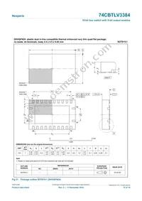 74CBTLV3384PW Datasheet Page 15