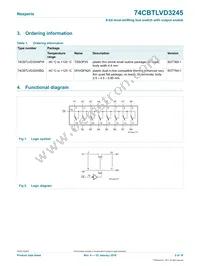 74CBTLVD3245DS Datasheet Page 2