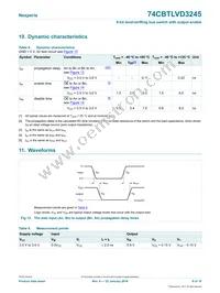 74CBTLVD3245DS Datasheet Page 9