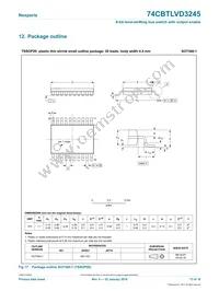 74CBTLVD3245DS Datasheet Page 13