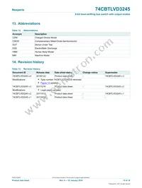 74CBTLVD3245DS Datasheet Page 15