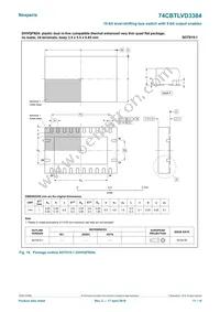 74CBTLVD3384BQ Datasheet Page 11