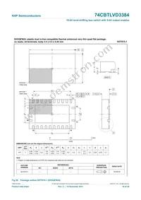 74CBTLVD3384DK Datasheet Page 17