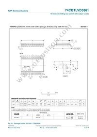 74CBTLVD3861DK Datasheet Page 15