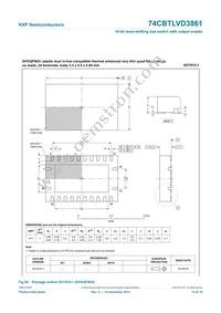 74CBTLVD3861DK Datasheet Page 16