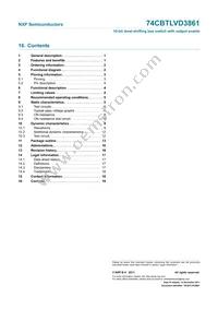 74CBTLVD3861DK Datasheet Page 20