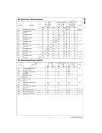 74F190PC Datasheet Page 5