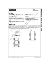 74F564SJ Datasheet Cover