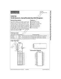 74F673ASPC Datasheet Cover