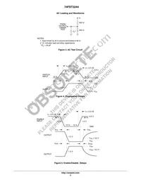 74FST3244QSR Datasheet Page 5