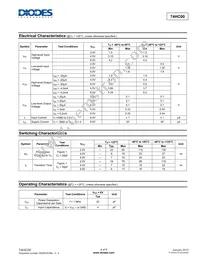 74HC00S14-13 Datasheet Page 4