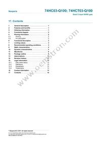 74HC03DB-Q100J Datasheet Page 14