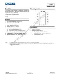 74HC04T14-13 Datasheet Cover