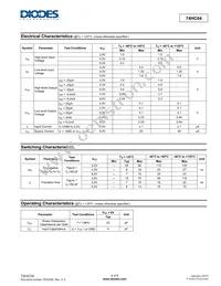74HC04T14-13 Datasheet Page 4