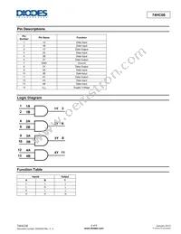 74HC08T14-13 Datasheet Page 2