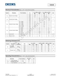 74HC08T14-13 Datasheet Page 4
