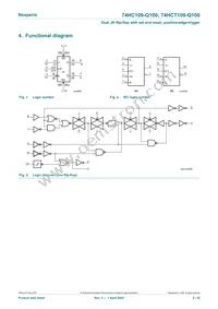 74HC109D-Q100J Datasheet Page 2