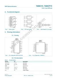 74HC11N Datasheet Page 2