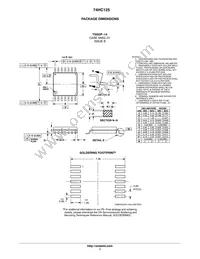 74HC125DTR2G Datasheet Page 7