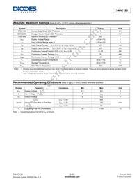 74HC125S14-13 Datasheet Page 3