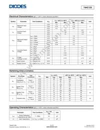 74HC125S14-13 Datasheet Page 4