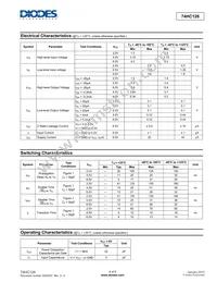 74HC126T14-13 Datasheet Page 4