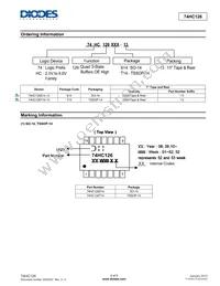 74HC126T14-13 Datasheet Page 6