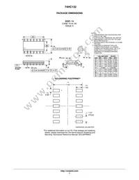 74HC132DTR2G Datasheet Page 7