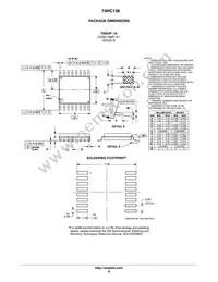 74HC138DTR2G Datasheet Page 8