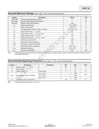 74HC138T16-13 Datasheet Page 4