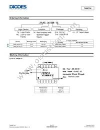 74HC14S14-13 Datasheet Page 6