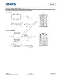 74HC14S14-13 Datasheet Page 7